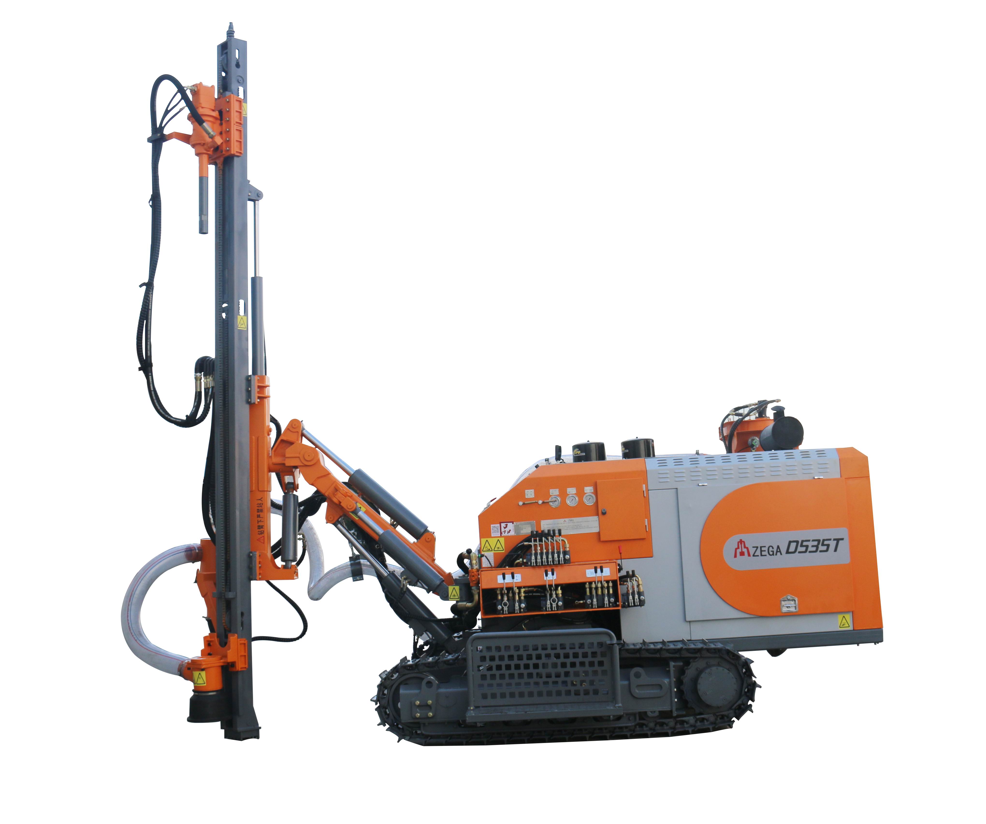 ZEGA D535T Integrated DTH Surface Drill Rig